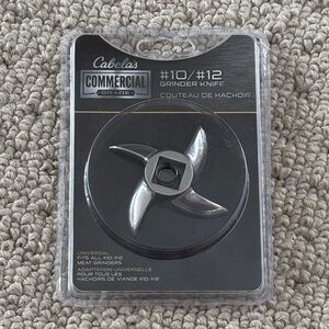 Cabela's Commercial Grinder Knife #10/#12